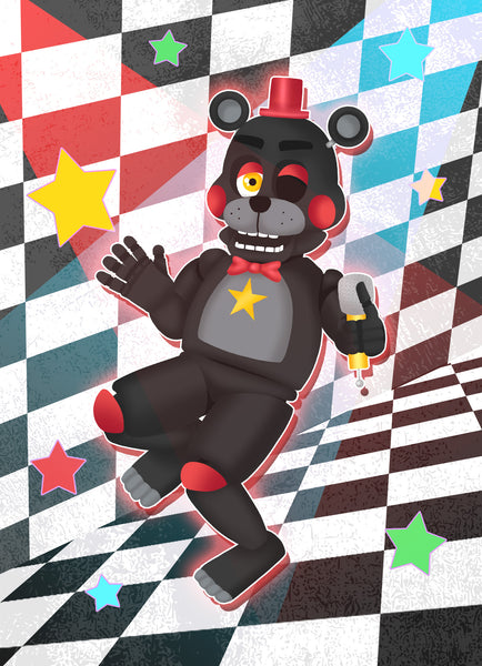 FNAF Lefty 5x7 Print