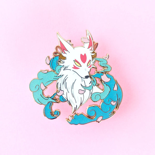 ES Kitsune Enamel Pin