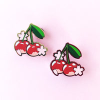 ES Cherry Enamel Pin