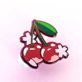 ES Cherry Enamel Pin