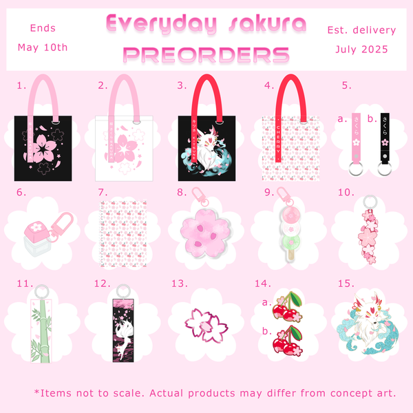 PREORDER - Everyday Sakura