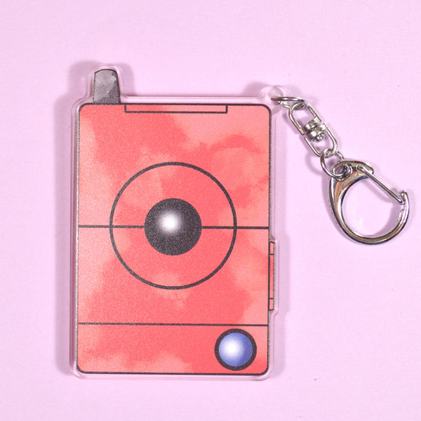 Johto Pokedex Shaker Keychain – SpookyZap